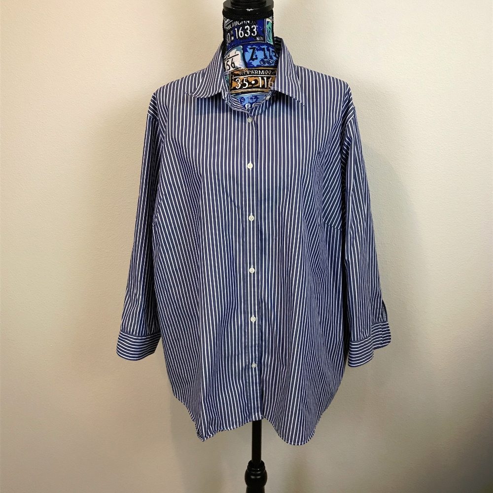 Ralph Lauren Women's Non Iron Button Down Size 3X